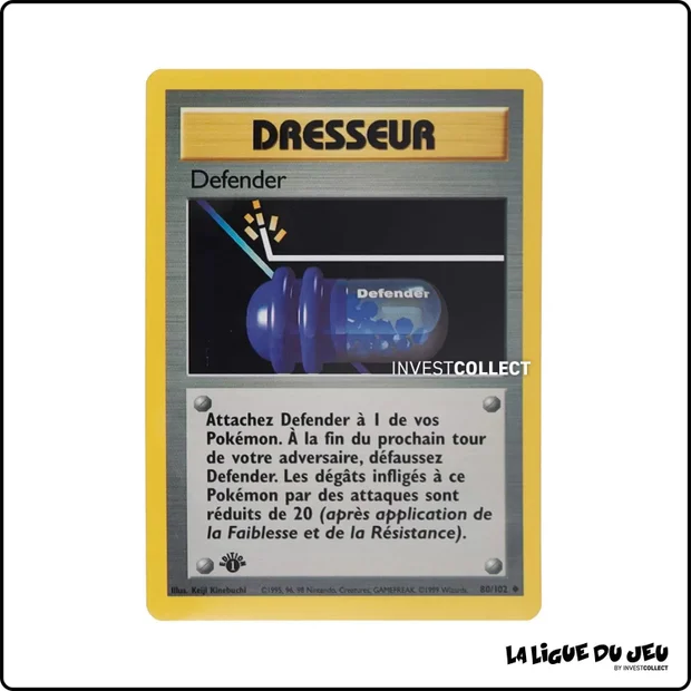 Peu Commune - Pokemon - Set de Base - Defender 80/102