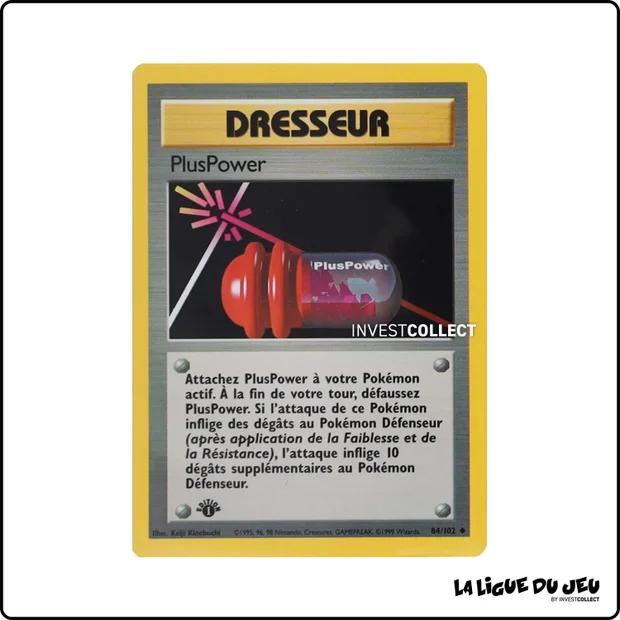 Peu Commune - Pokemon - Set de Base - PlusPower 84/102