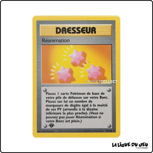 Peu Commune - Pokemon - Set de Base - Réanimation 89/102