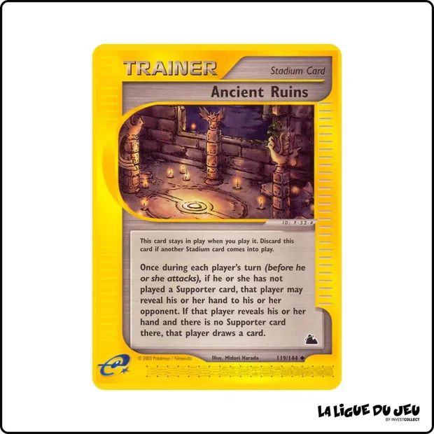 Peu commune - Pokemon - Skyridge - Ancient Ruins 119/144
