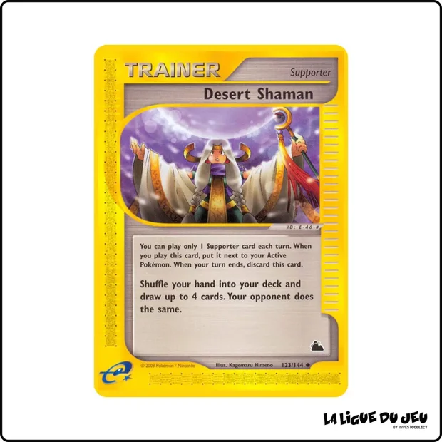 Peu commune - Pokemon - Skyridge - Desert Shaman 123/144
