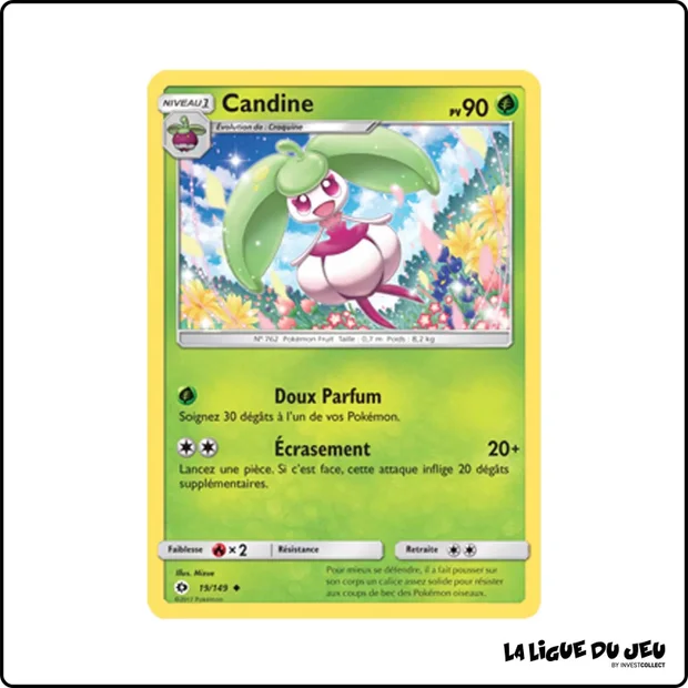 Peu commune - Pokemon - Soleil et Lune de Base - Candine 19/149