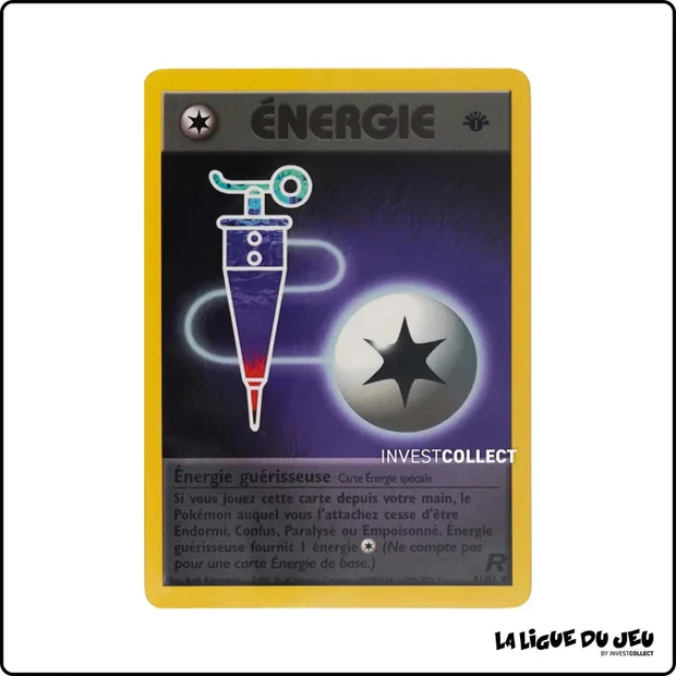 Peu commune - Pokemon - Team Rocket - Énergie guérisseuse 81/82