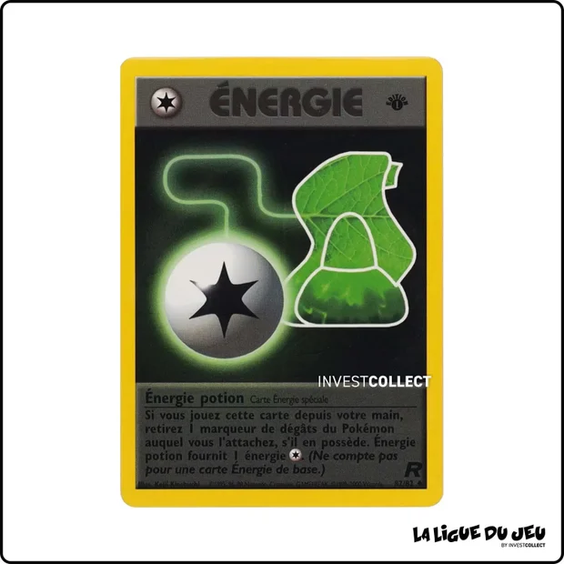 Peu commune - Pokemon - Team Rocket - Énergie potion 82/82