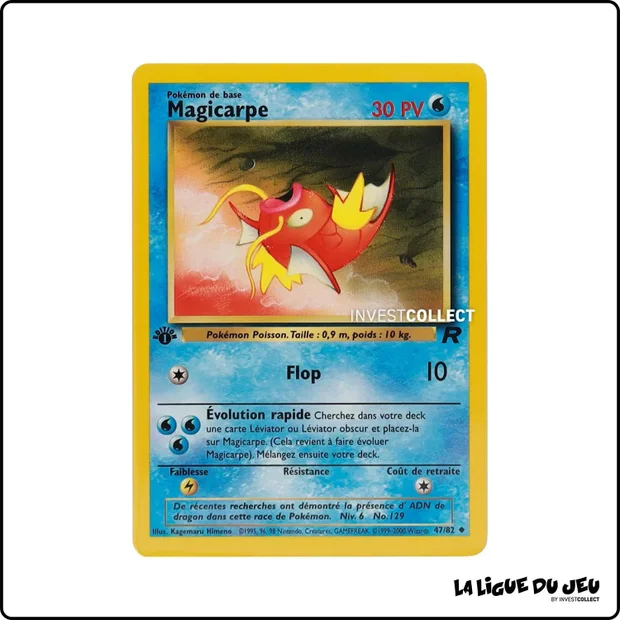 Peu commune - Pokemon - Team Rocket - Magicarpe 47/82