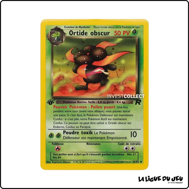 Peu commune - Pokemon - Team Rocket - Ortide obscur 36/82