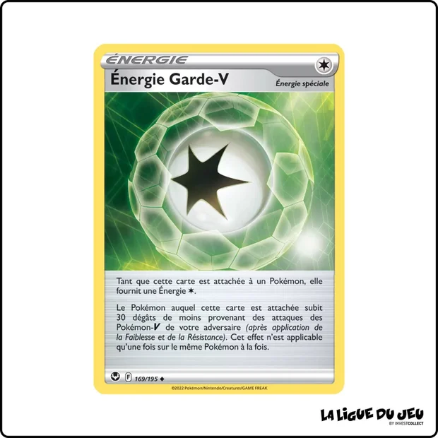 Peu commune - Pokemon - Tempête Argentée - Énergie Garde V 169/195