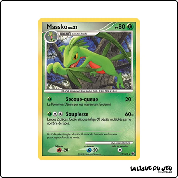 Peu commune - Pokemon - Tempête - Massko 39/100