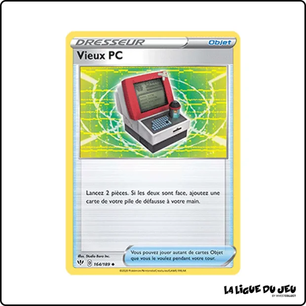 Peu commune - Pokemon - Ténèbres Embrasées - Vieux PC 164/201