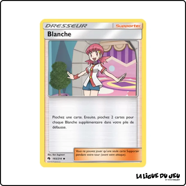 Peu commune - Pokemon - Tonnerre Perdu - Blanche 193/214