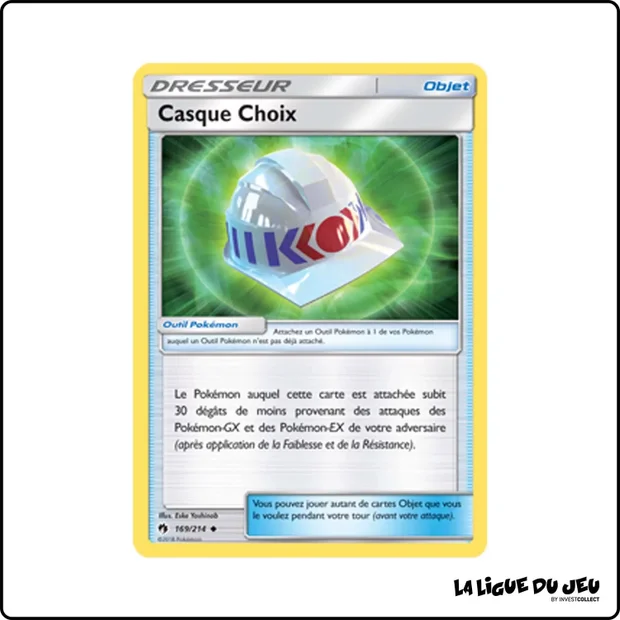 Peu commune - Pokemon - Tonnerre Perdu - Casque Choix 169/214