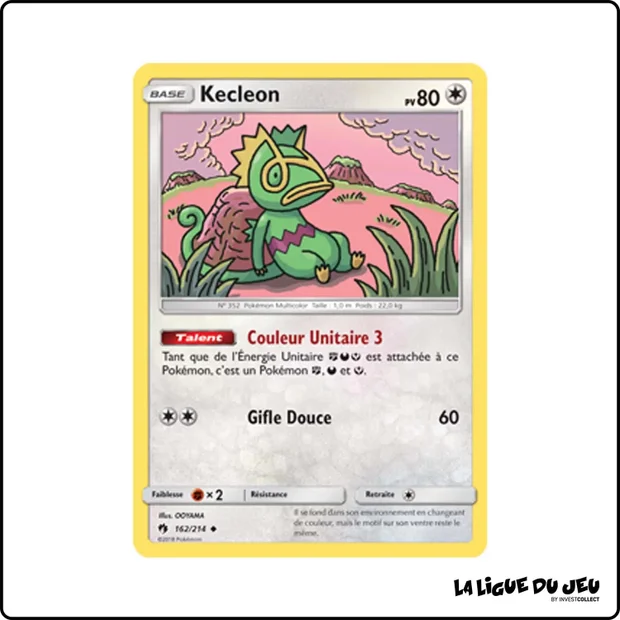Peu commune - Pokemon - Tonnerre Perdu - Kecleon 162/214