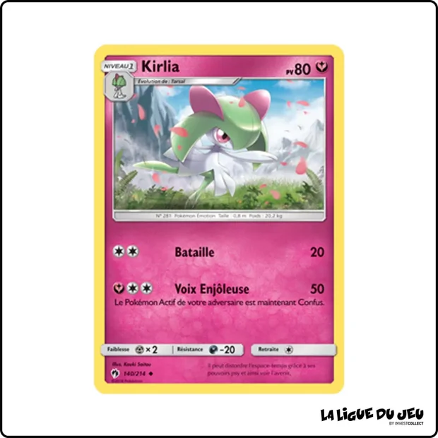 Peu commune - Pokemon - Tonnerre Perdu - Kirlia 140/214