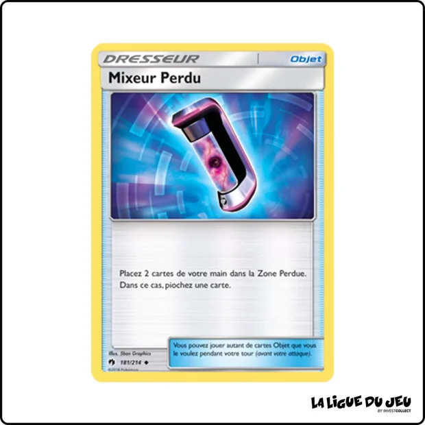 Peu commune - Pokemon - Tonnerre Perdu - Mixeur Perdu 181/214