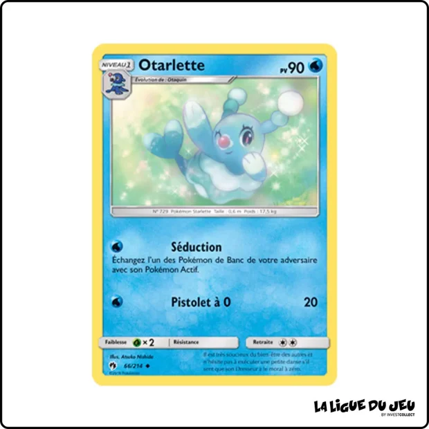 Peu commune - Pokemon - Tonnerre Perdu - Otarlette 66/214