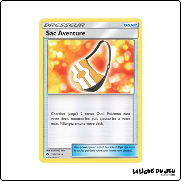 Peu commune - Pokemon - Tonnerre Perdu - Sac Aventure 167/214