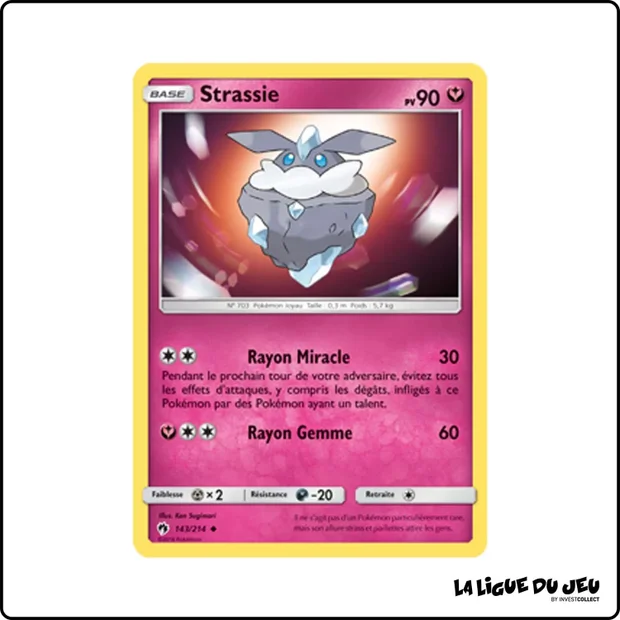 Peu commune - Pokemon - Tonnerre Perdu - Strassie 143/214
