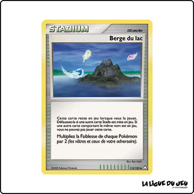 Peu commune - Pokemon - Trésors Mystérieux - Berge du lac 112/123