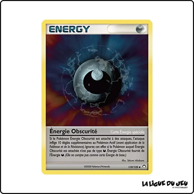 Peu commune - Pokemon - Trésors Mystérieux - Énergie Obscurité 119/123