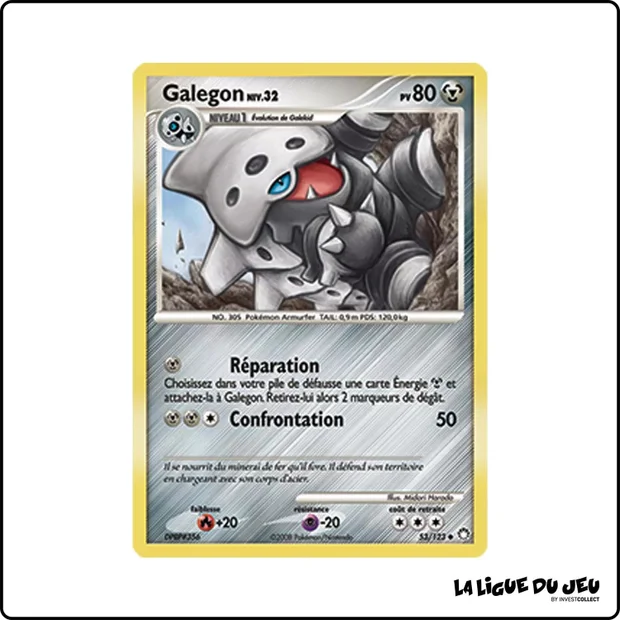 Peu commune - Pokemon - Trésors Mystérieux - Galegon 53/123