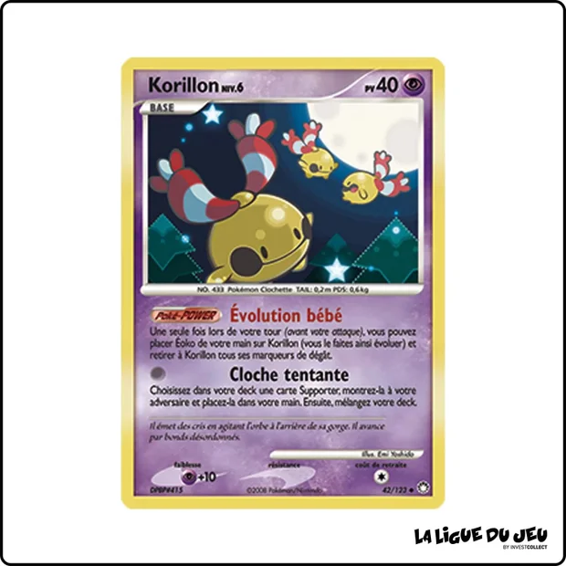 Peu commune - Pokemon - Trésors Mystérieux - Korillon 42/123