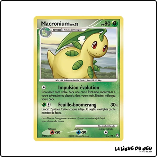 Peu commune - Pokemon - Trésors Mystérieux - Macronium 41/123