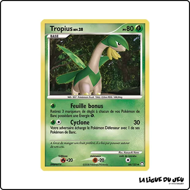 Peu commune - Pokemon - Trésors Mystérieux - Tropius 64/123