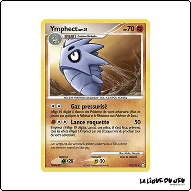 Peu commune - Pokemon - Trésors Mystérieux - Ymphect 59/123