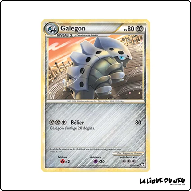 Peu commune - Pokemon - Trîomphe - Galegon 37/102
