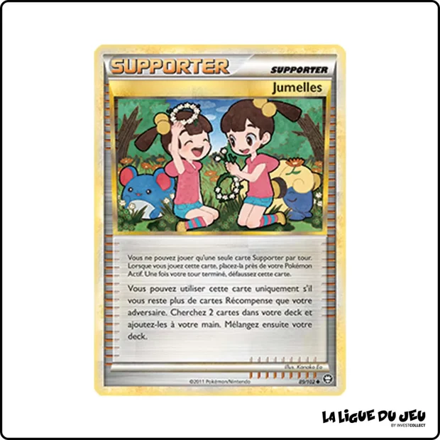 Peu commune - Pokemon - Trîomphe - Jumelles 89/102
