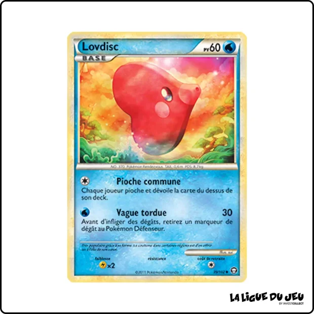 Peu commune - Pokemon - Trîomphe - Lovdisc 39/102