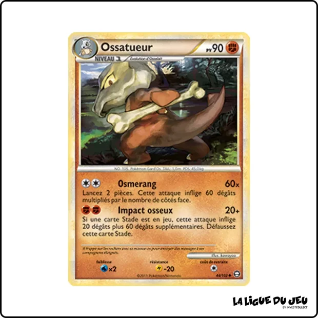 Peu commune - Pokemon - Trîomphe - Ossatueur 44/102