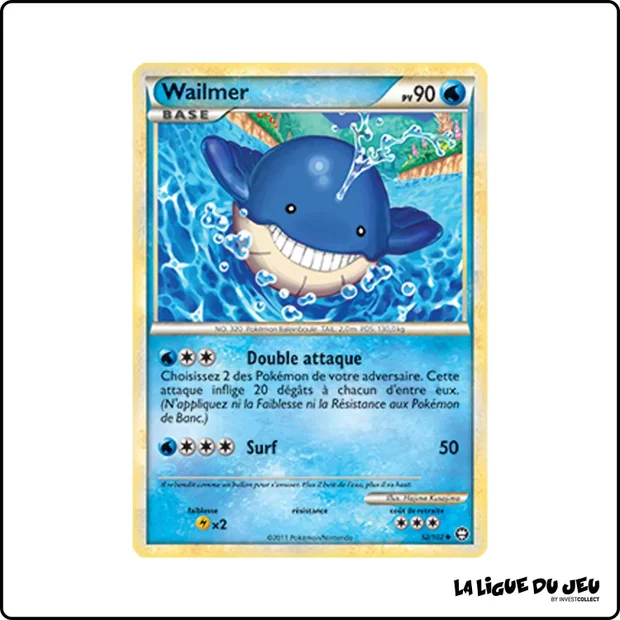 Peu commune - Pokemon - Trîomphe - Wailmer 52/102