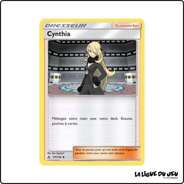 Peu commune - Pokemon - Ultra-Prisme - Cynthia 119/156