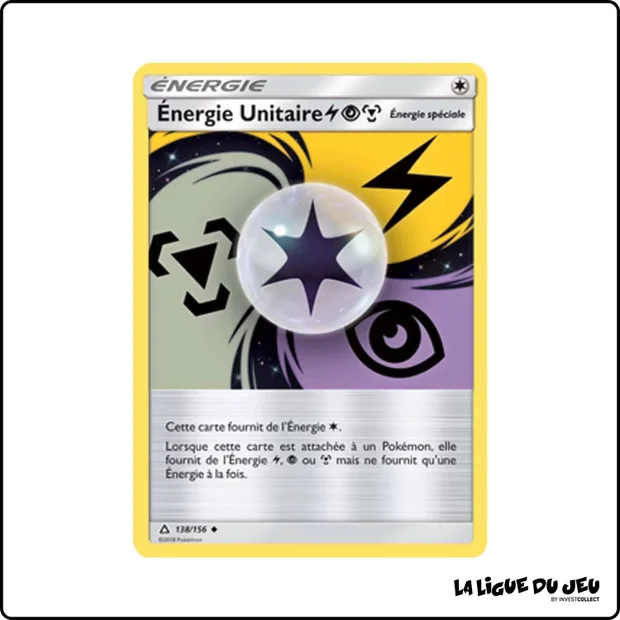 Peu commune - Pokemon - Ultra-Prisme - Énergie Unitaire ÉlectriquePsyMétal 138/156