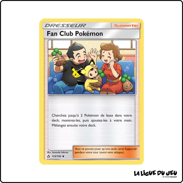 Peu commune - Pokemon - Ultra-Prisme - Fan Club Pokémon 133/156