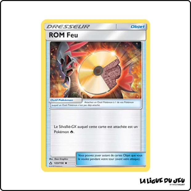 Peu commune - Pokemon - Ultra-Prisme - ROM Feu 123/156