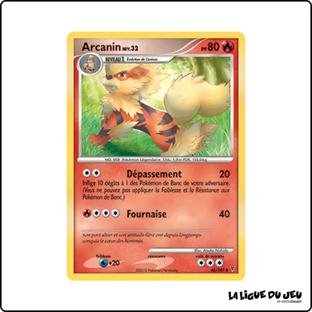 Peu commune - Pokemon - Vainqueurs Suprêmes - Arcanin 50/147