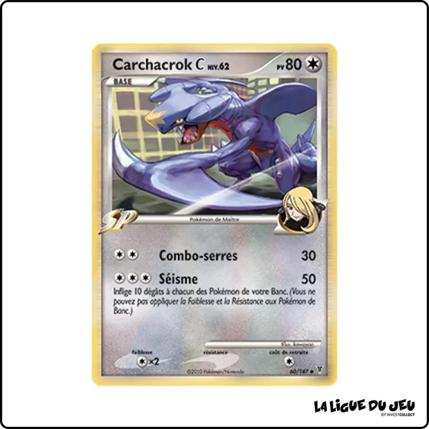 Peu commune - Pokemon - Vainqueurs Suprêmes - Carchacrok C 60/147