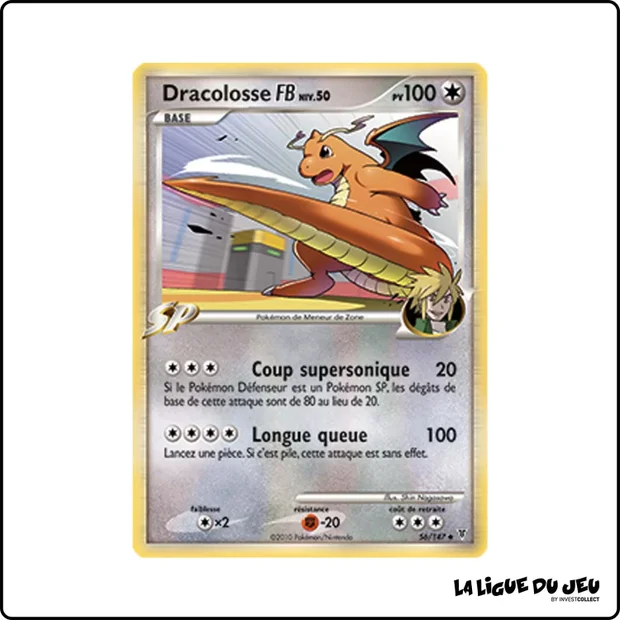 Peu commune - Pokemon - Vainqueurs Suprêmes - Dracolosse FB 56/147