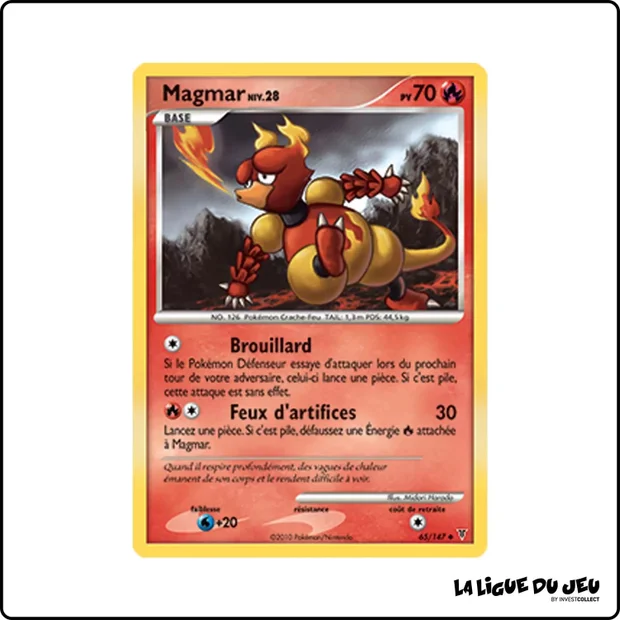 Peu commune - Pokemon - Vainqueurs Suprêmes - Magmar 65/147