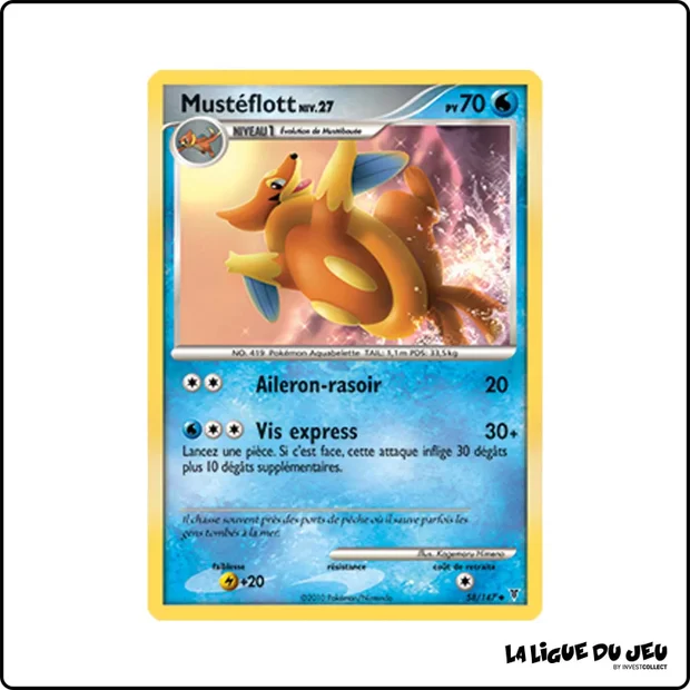 Peu commune - Pokemon - Vainqueurs Suprêmes - Mustéflott 58/147