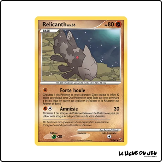Peu commune - Pokemon - Vainqueurs Suprêmes - Relicanth 79/147