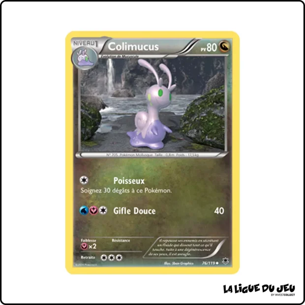 Peu commune - Pokemon - Vigueur Spectrale - Colimucus 76/119