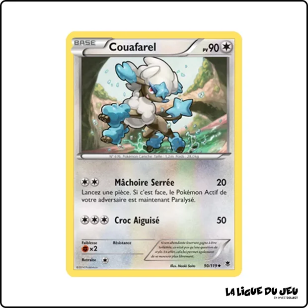 Peu commune - Pokemon - Vigueur Spectrale - Couafarel 90/119