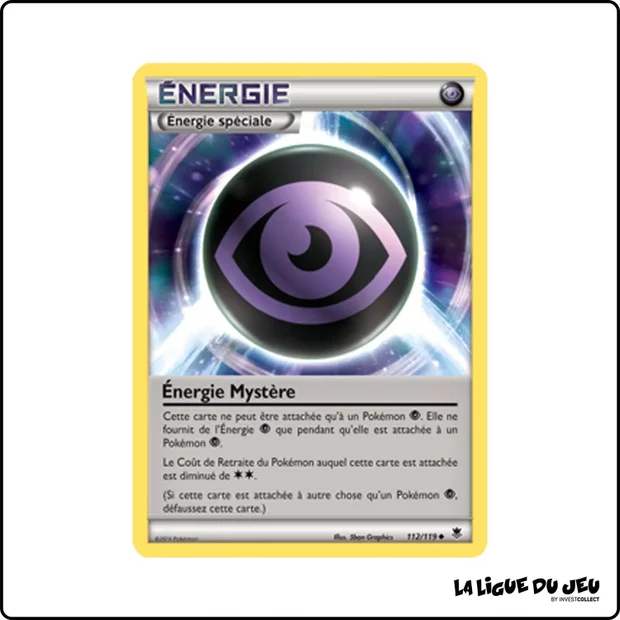 Peu commune - Pokemon - Vigueur Spectrale - Énergie Mystère 112/119