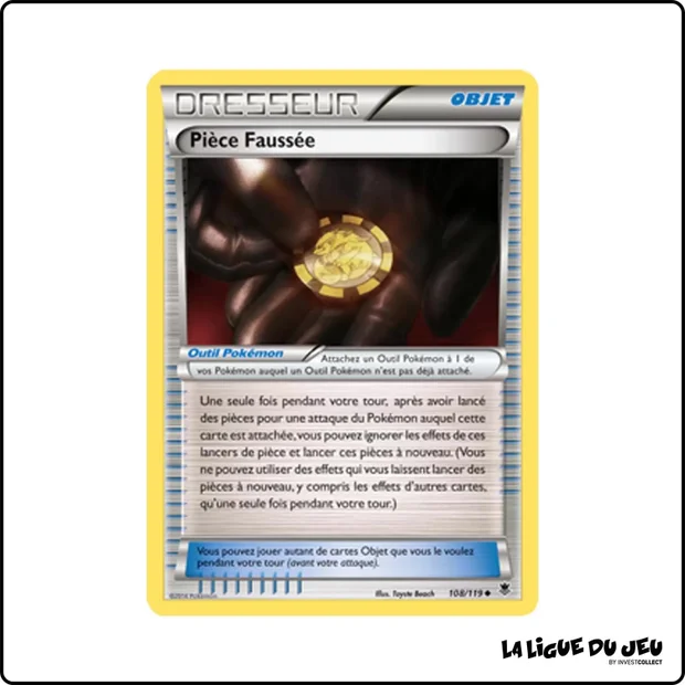 Peu commune - Pokemon - Vigueur Spectrale - Pièce Faussée 108/119