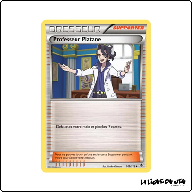 Peu commune - Pokemon - Vigueur Spectrale - Professeur Platane 101/119