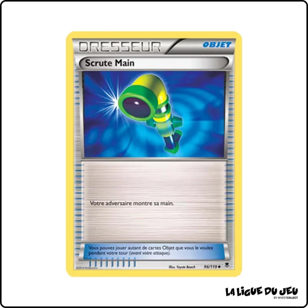 Peu commune - Pokemon - Vigueur Spectrale - Scrute Main 96/119