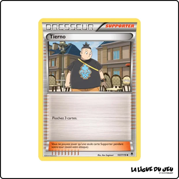 Peu commune - Pokemon - Vigueur Spectrale - Tierno 107/119